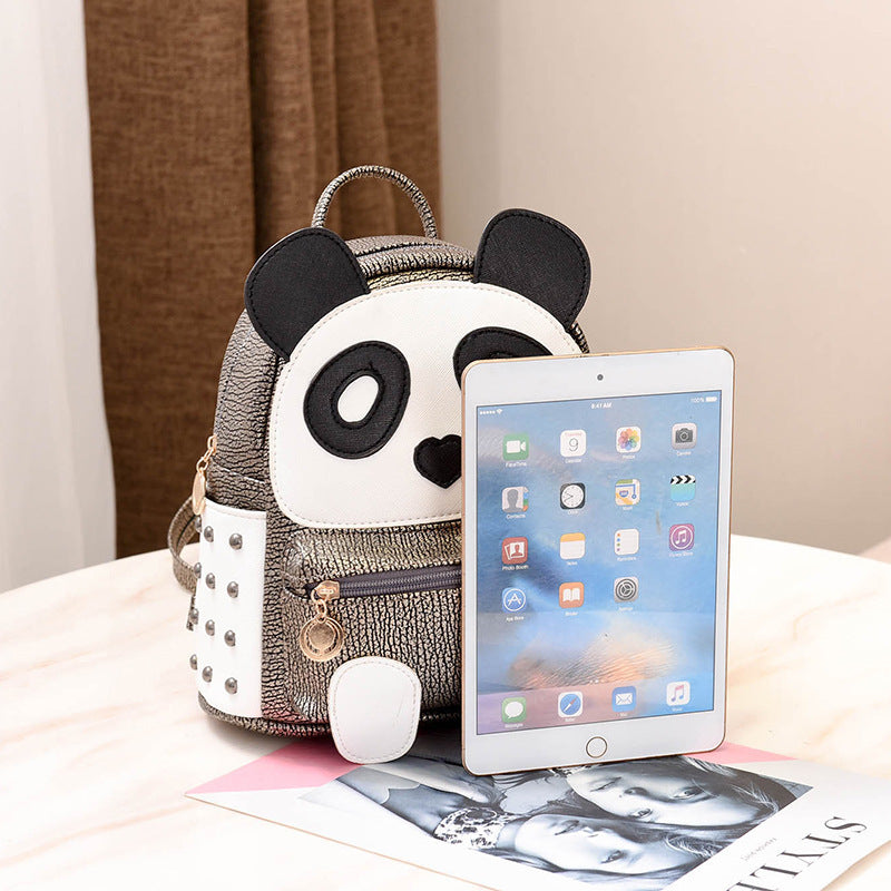 Cartoon panda backpack