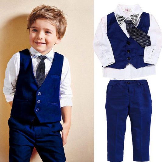 Boys' Clothes Vests Gentleman Suits