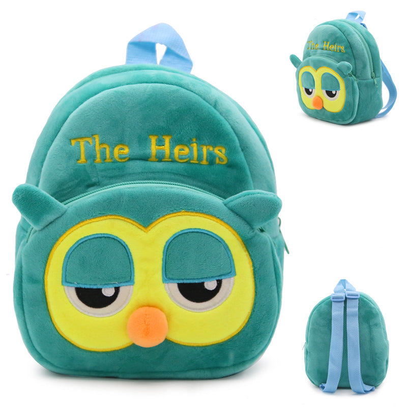 Plush toy schoolbag