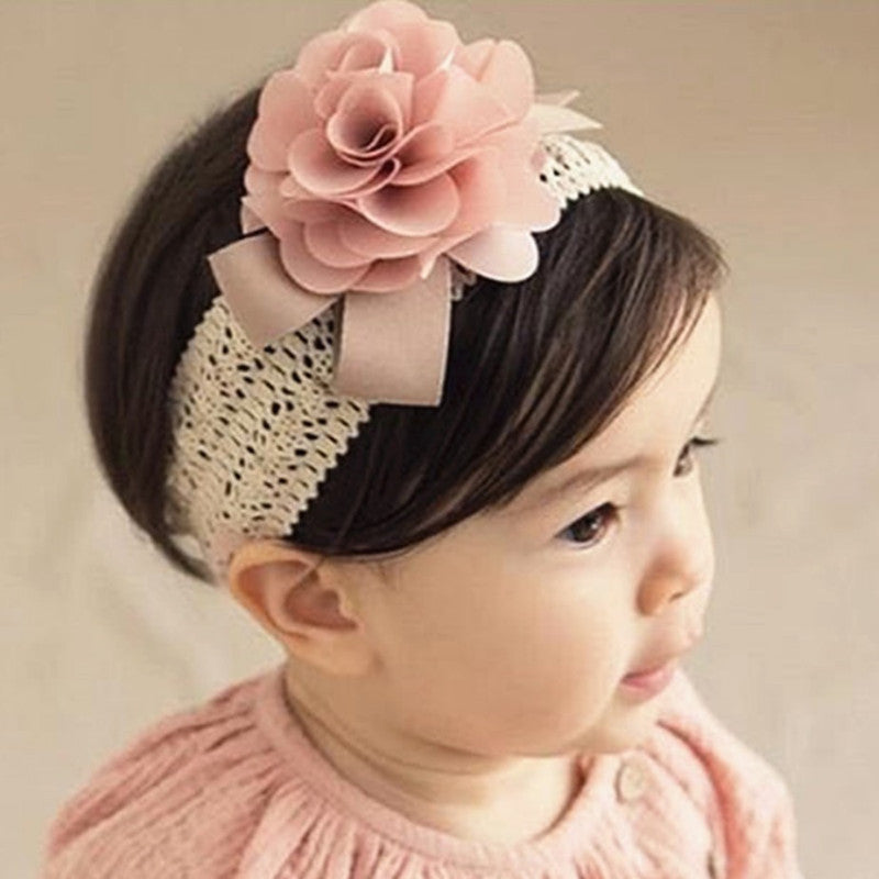Baby lace headband