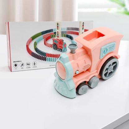 Electric Building Blocks Train Toy