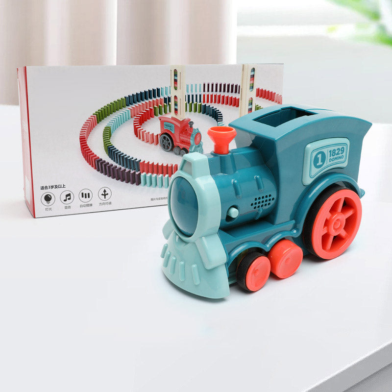 Electric Building Blocks Train Toy
